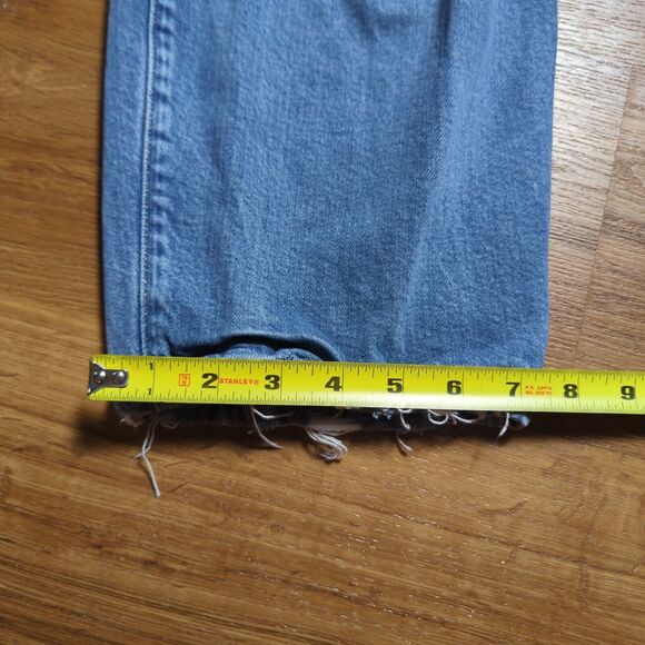 Distressed Blue Women's Jeans - Picture 11 of 14